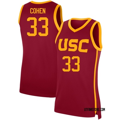 Women's Josh Cohen USC Trojans Replica Cardinal Performance Basketball Jersey